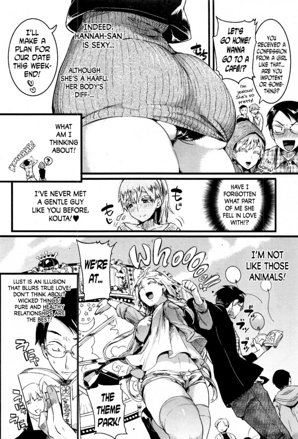 Hentai Manga Comic-Red Hood Blonde-Read-2
